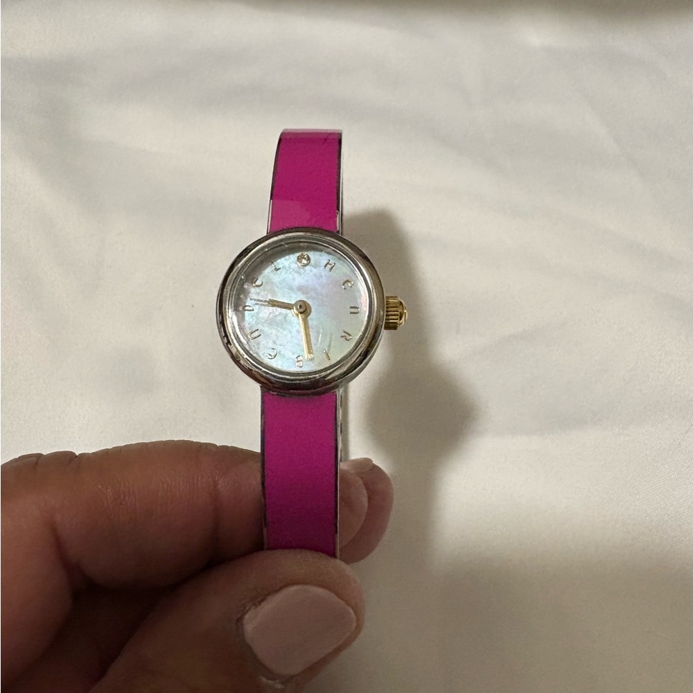 Pink aHenri Bendel Bangle Watch